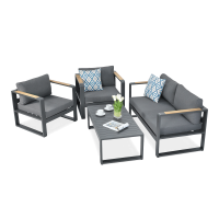 Zestaw wypoczynkowy PANAMA Anthracite