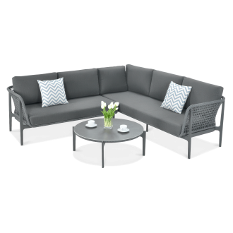 Narożnik wypoczynkowy EMERALD Grey