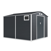 Domek narzędziowy MONTREAL 277x323cm Cold Grey - Hardmaister