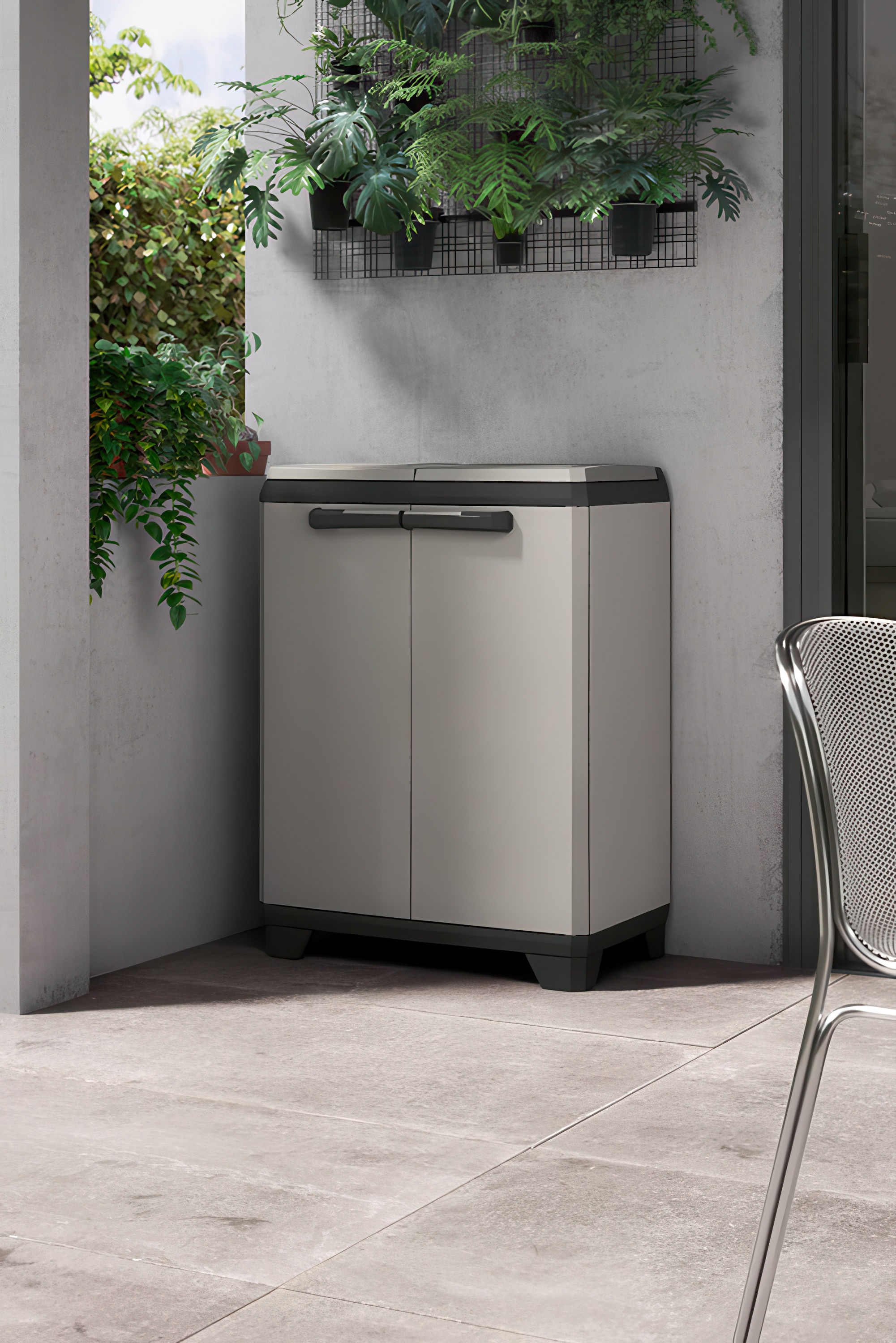 Pojemnik do segregacji Keter/Kis PLANET RECYCLING CABINET