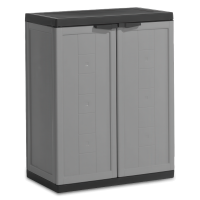 Szafka gospodarcza Keter/Kis JOLLY LOW CABINET Dark Grey