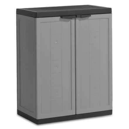 Szafka gospodarcza Keter/Kis JOLLY LOW CABINET Dark Grey