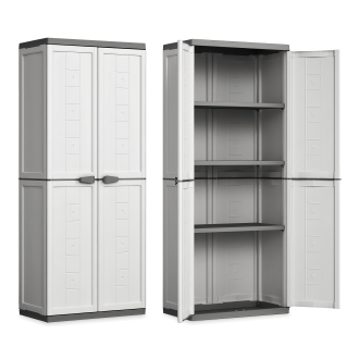 Szafa gospodarcza Keter/Kis JOLLY HIGH CABINET Biała