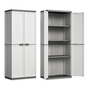 Szafa gospodarcza Keter/Kis JOLLY HIGH CABINET Biała