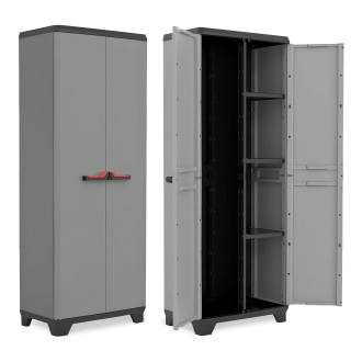 Szafa garażowa Keter/Kis STILO UTILITY CABINET w odcieniach szarości