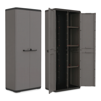 Szafa ogrodowa 166x68 Keter/Kis PIU UTILITY CABINET Szara