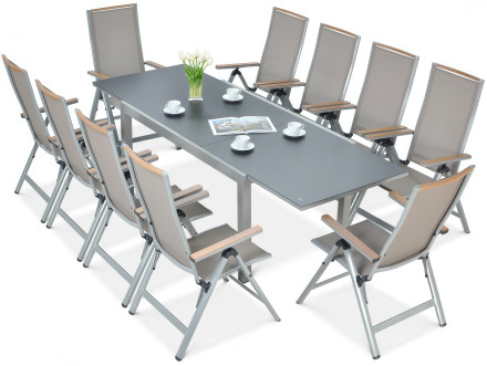 Meble ogrodowe BRISBANE 10/250 Taupe