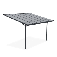 Wiata tarasowa ATLANTA 3,7x3m Cold Grey