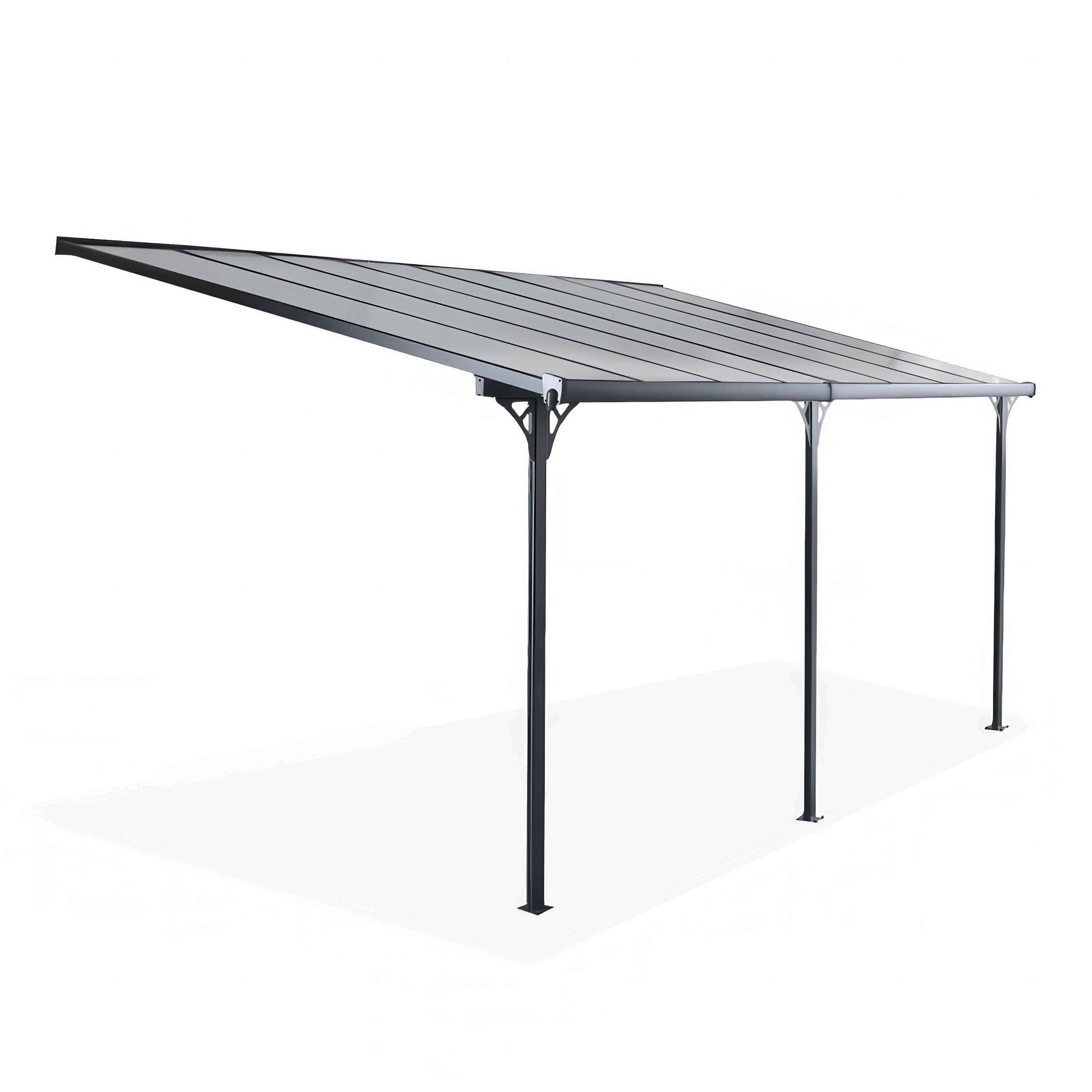 Wiata ogrodowa ATLANTA 3x5m Cold Grey