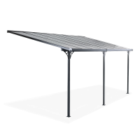 Wiata ogrodowa ATLANTA 3x5m Cold Grey