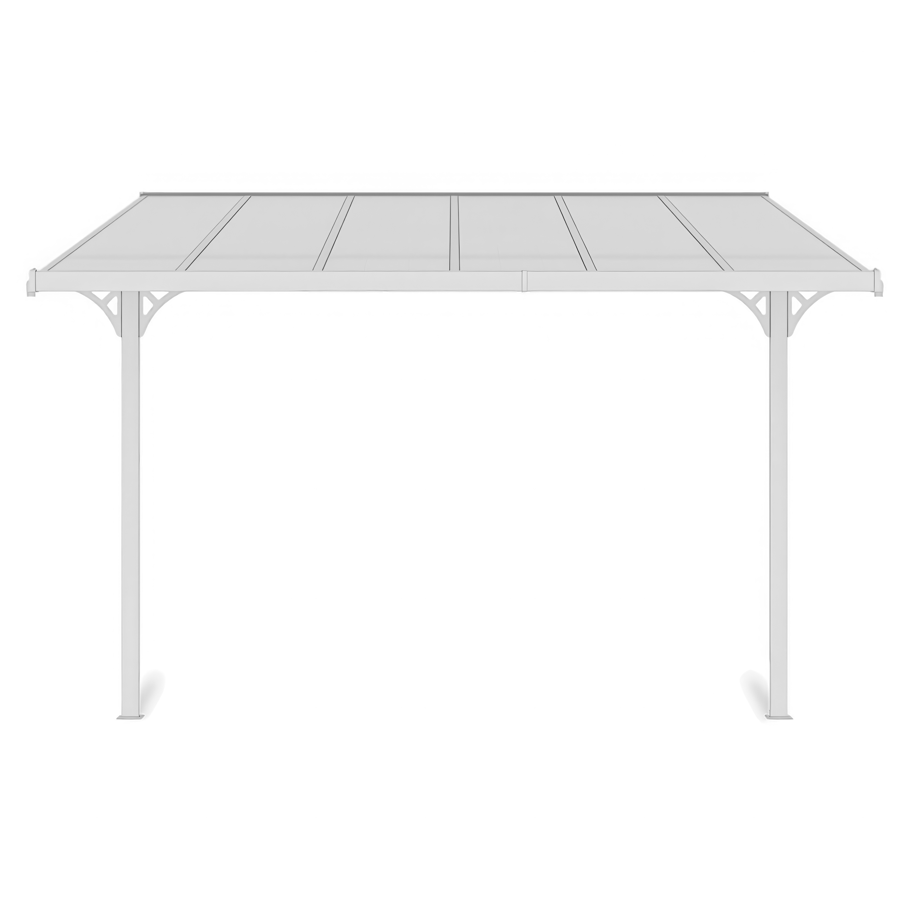 Wiata tarasowa ATLANTA 3,7x3m White