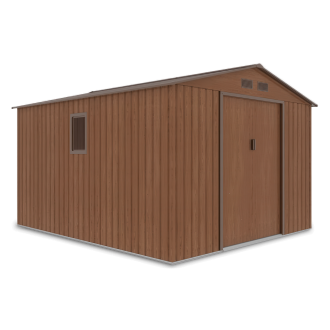 Domek narzędziowy HUDSON 277x319cm Walnut - Hardmaister