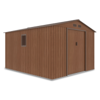 Domek narzędziowy HUDSON 277x319cm Walnut - Hardmaister