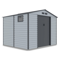 Domek narzędziowy MONTREAL 277x259cm Light Grey - Hardmaister