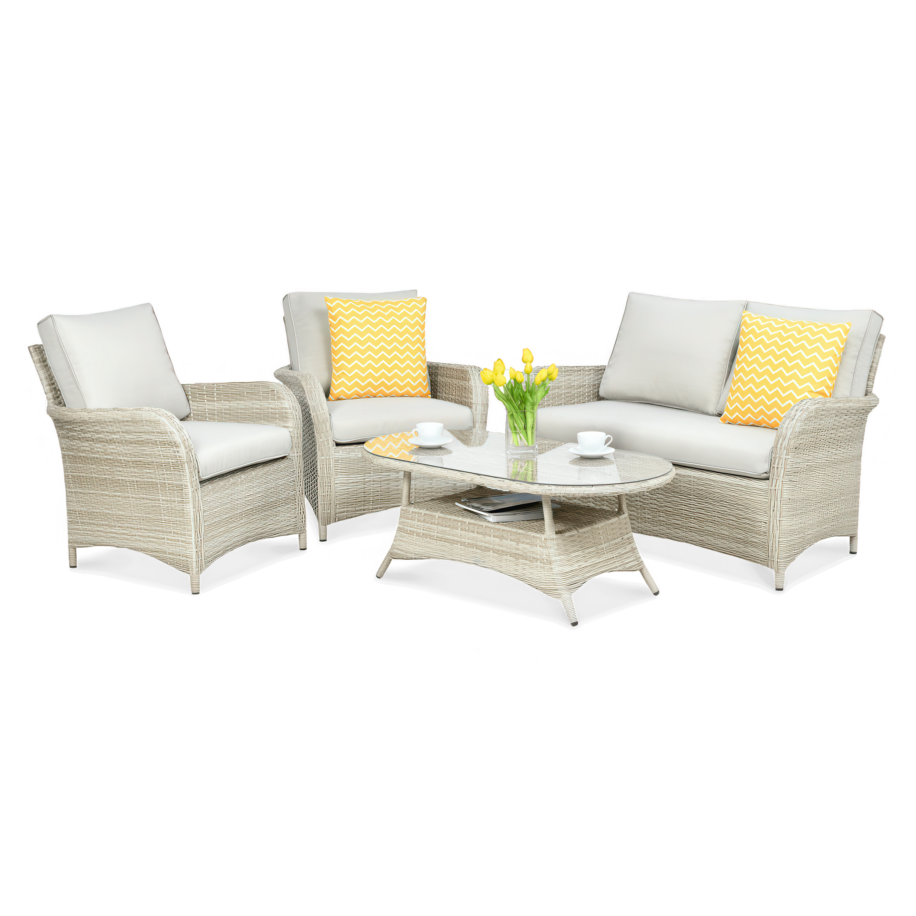 Meble z technorattanu VENTURA 2 Beige