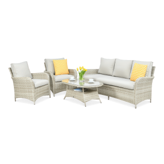 OUTLET 004 Meble technorattanowe VENTURA 3 Beige