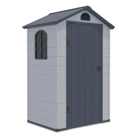 Domek narzędziowy VERMONT 134x104cm Light Grey - Hardmaister