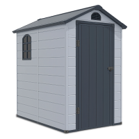 Domek narzędziowy VERMONT 134x192cm Light Grey - Hardmaister