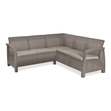 Narożnik do ogrodu CORFU RELAX Cappuccino