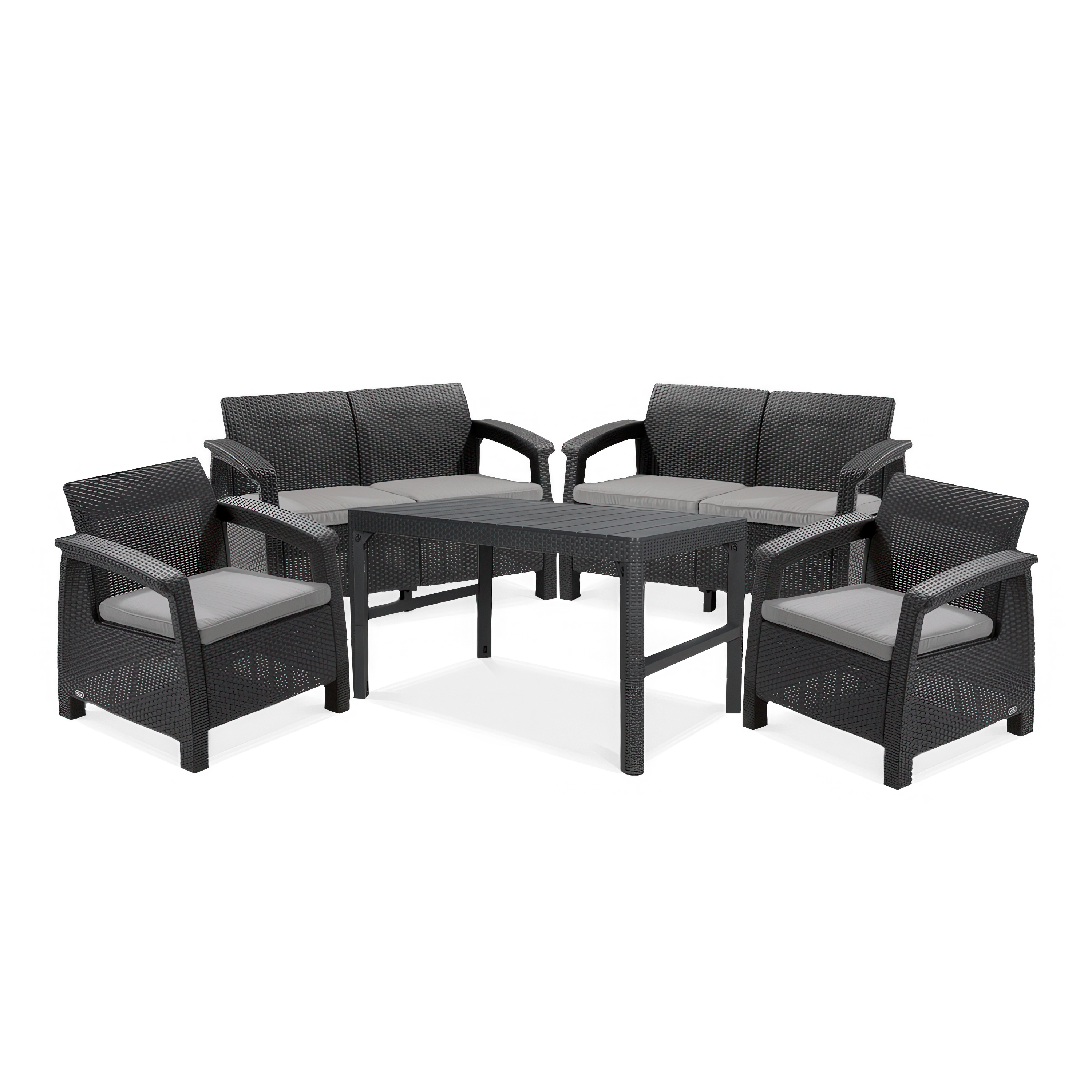 Meble ogrodowe CORFU FIESTA/LYON Graphite