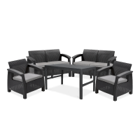 Meble ogrodowe CORFU FIESTA/LYON Graphite