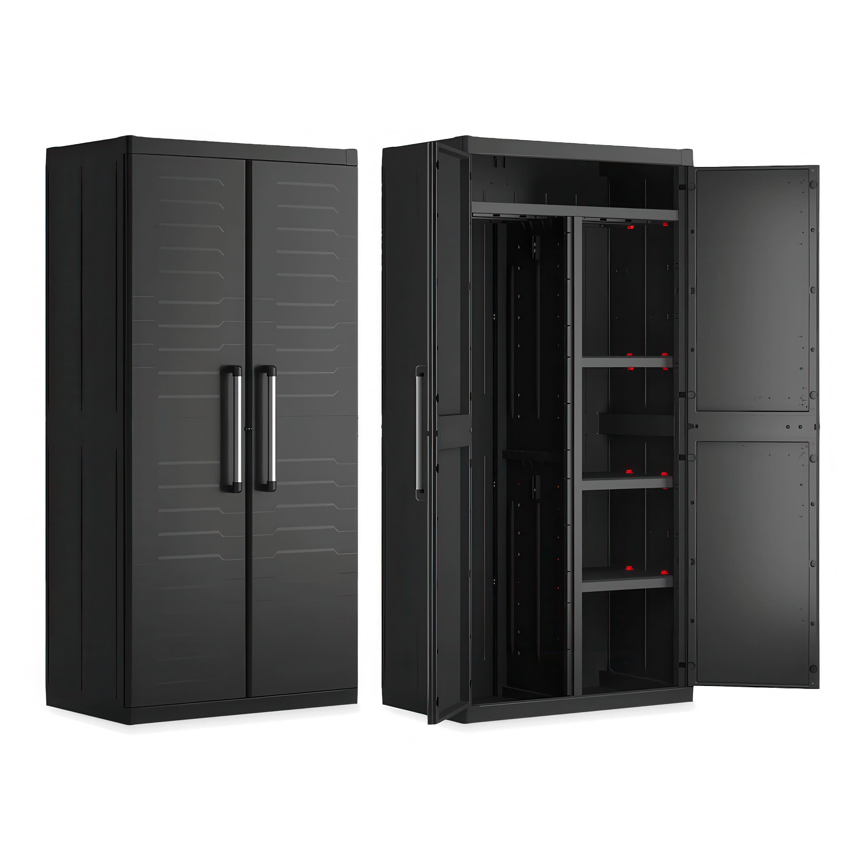 Szafa wielofunkcyjna Keter/Kis DETROIT XL UTILITY CABINET w czarnym kolorze