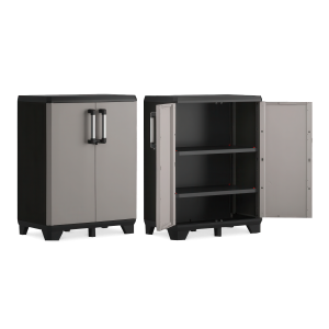 Szafka garażowa Keter/Kis PRO LOW CABINET w szarym uniwersalnym kolorze