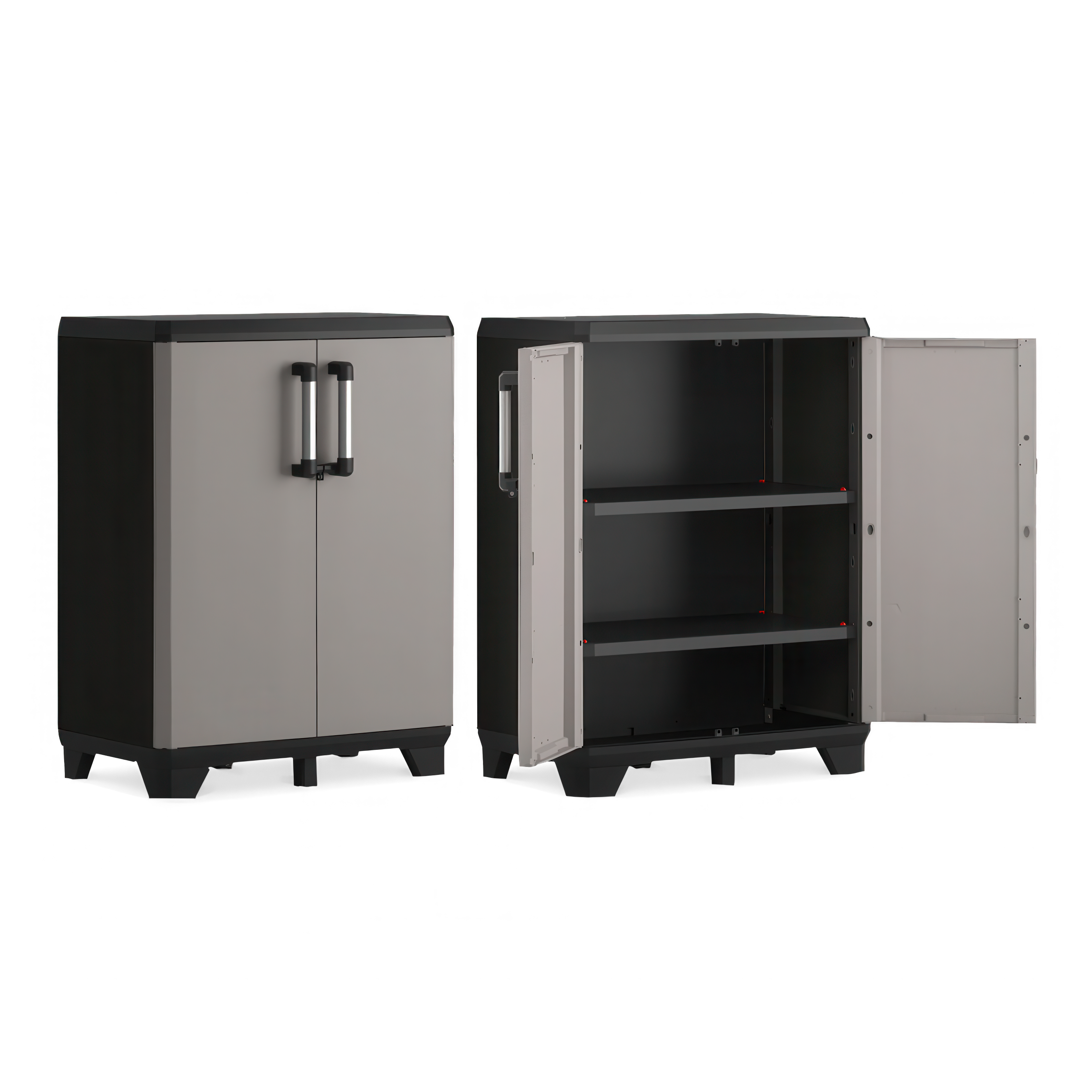 Szafka garażowa Keter/Kis PRO LOW CABINET w szarym uniwersalnym kolorze