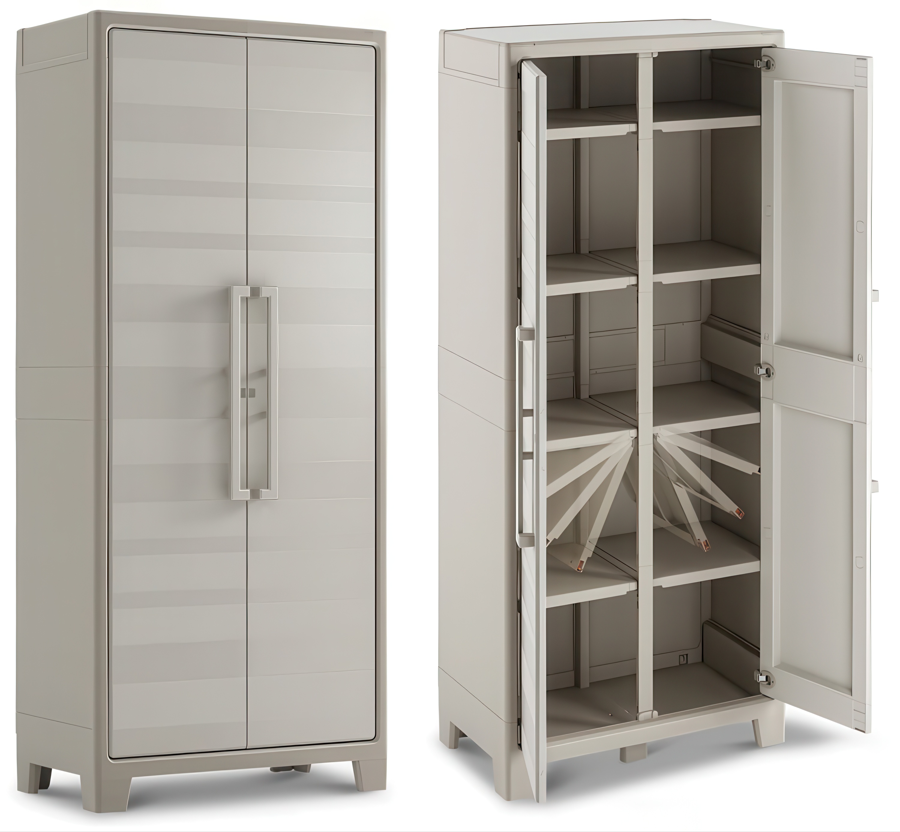 Шафа садова Keter GULLIVER MULTISPACE CABINET 80х44х182 см