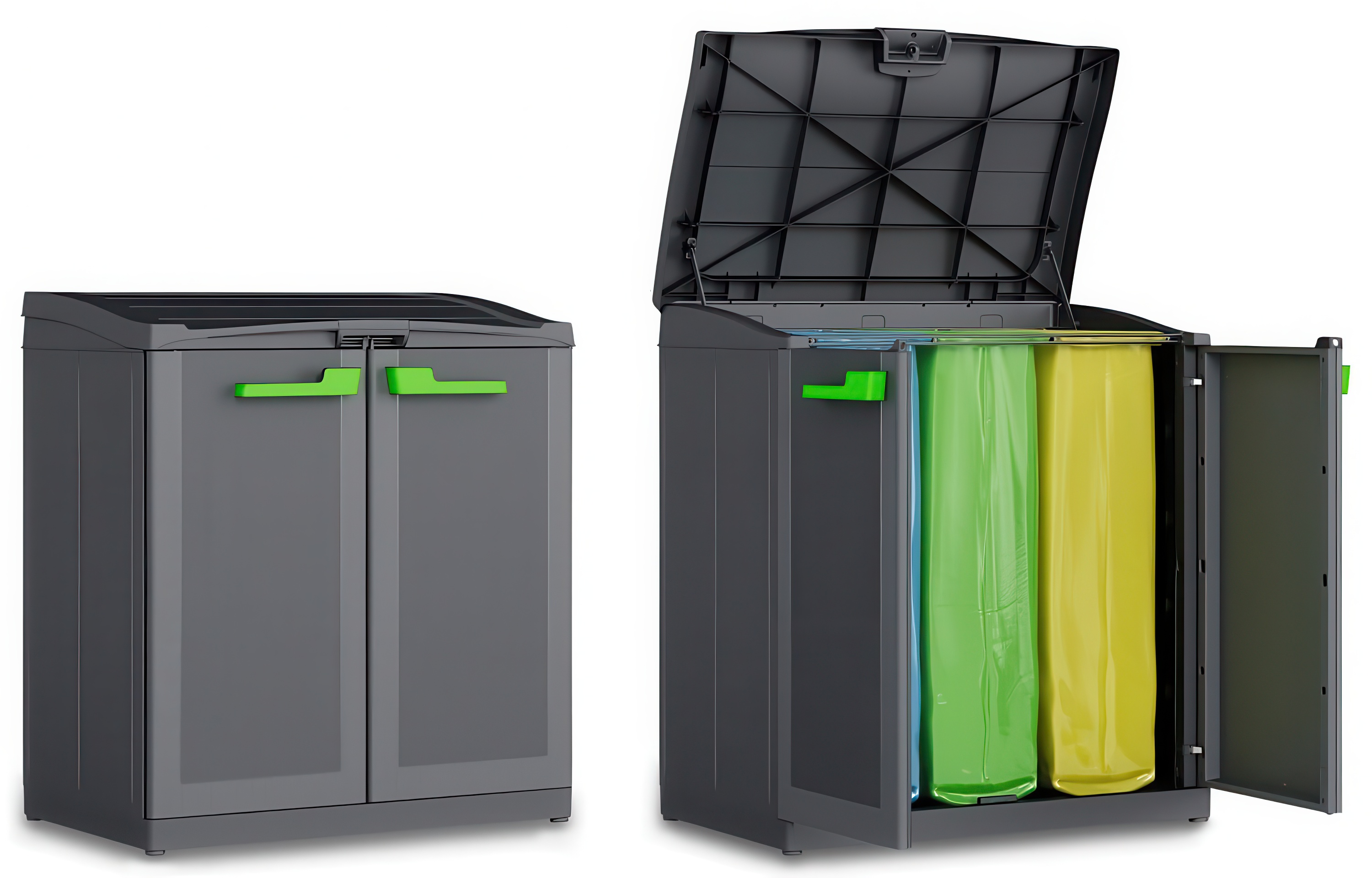 Pojemnik do segregacji Keter/Kis MOBY RECYCLING SYSTEM