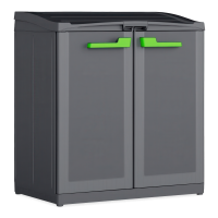 Pojemnik do segregacji Keter/Kis MOBY RECYCLING SYSTEM