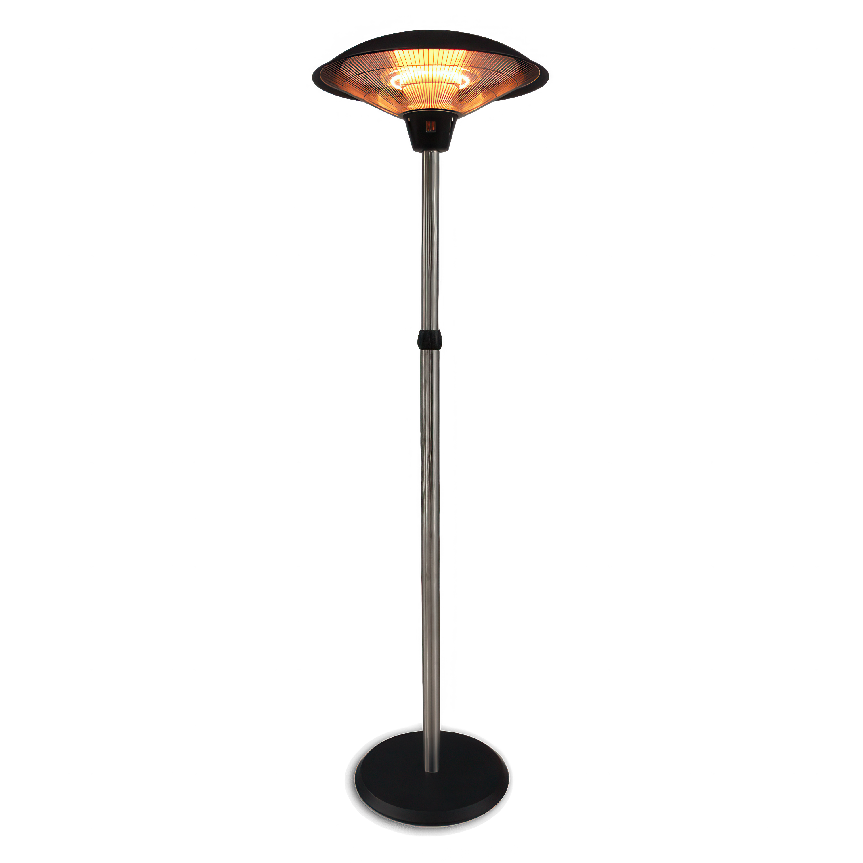 Parasol grzewczy lampa stojąca DORADO Black