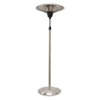 Parasol grzewczy lampa stojąca DORADO Silver