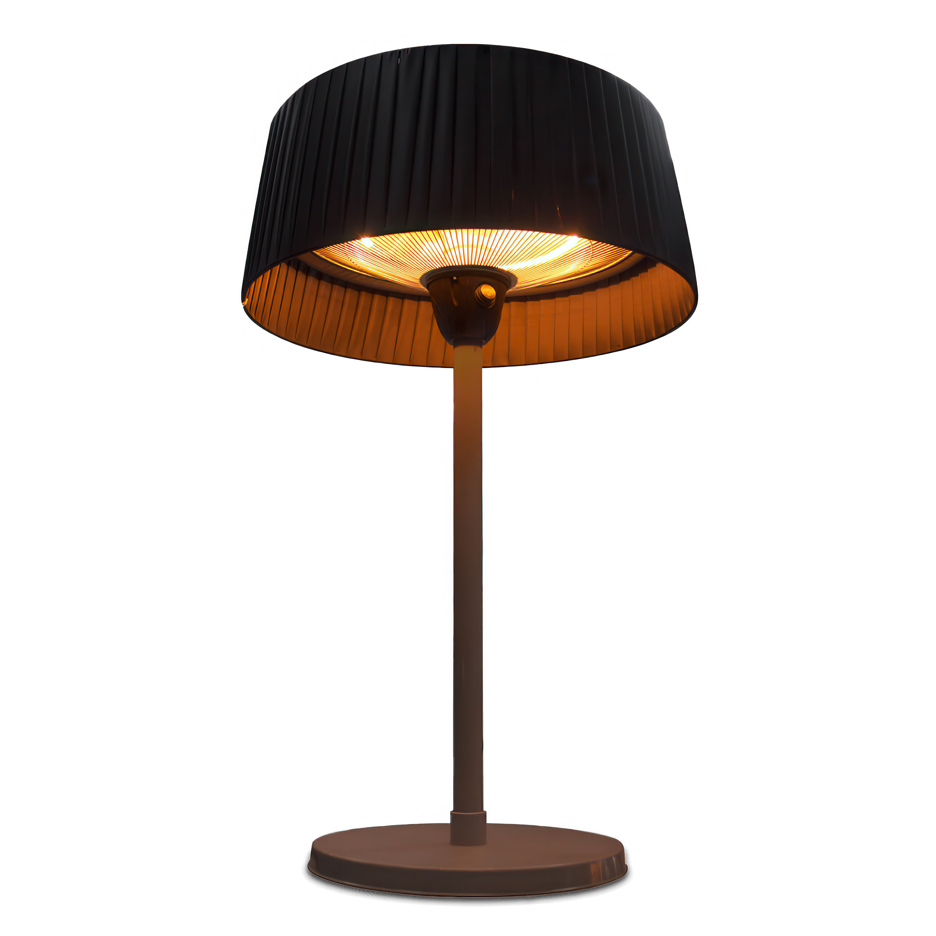 Lampa stojąca grzewcza ATRI czarna