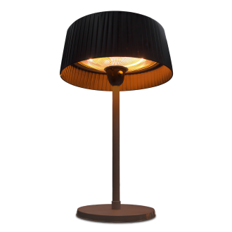 Lampa stojąca grzewcza ATRI czarna