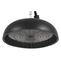 Wiszący promiennik grzewczy SARGAS Black