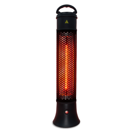 Promiennik kolumnowy ogrzewacz APUS Black