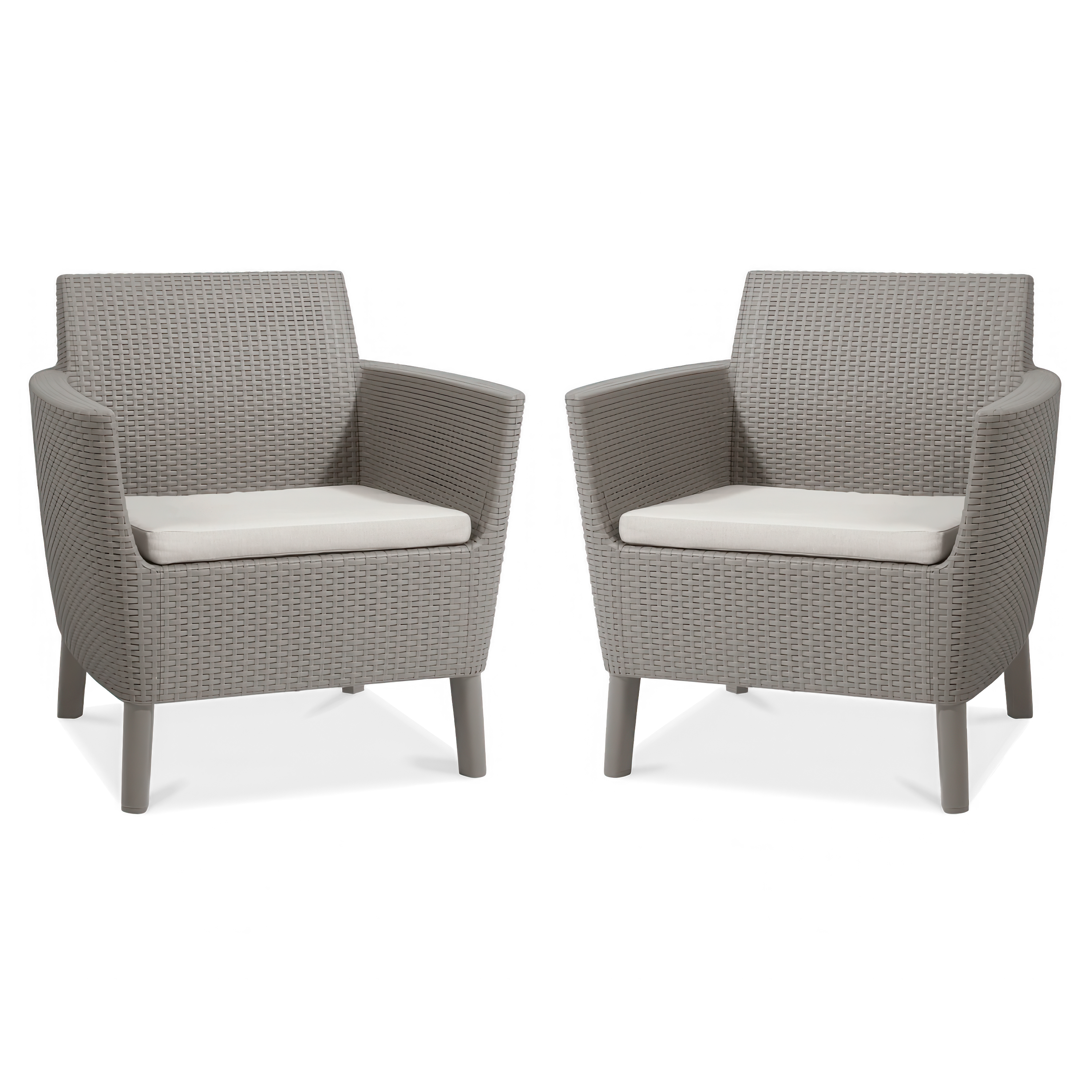 Zestaw balkonowy ogrodowy SALEMO DUO Cappuccino