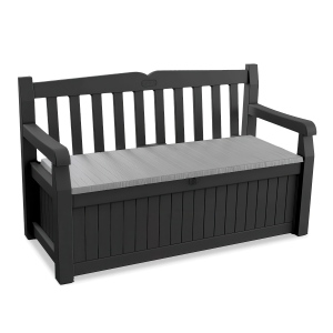 Skrzynia/Ławka Keter EDEN GARDEN BENCH 265L grafitowa