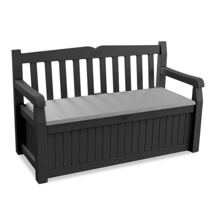 Skrzynia/Ławka Keter EDEN GARDEN BENCH 265L grafitowa
