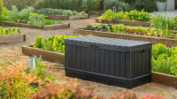 Skrzynia ogrodowa Keter KENTWOOD 350L Graphite