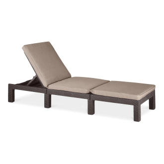 Leżak ogrodowy DAYTONA DELUXE Brown
