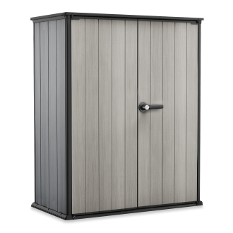 Szafa schowek ogrodowy szary Keter 2 półki HIGH STORE PLUS