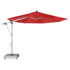 Parasol przeciwsłoneczny do ogrodu Doppler EXPERT 350 z czaszą w kolorze czerwonym