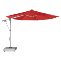 Parasol przeciwsłoneczny do ogrodu Doppler EXPERT 350 Red