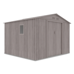 Domek narzędziowy HUDSON 277x255cm Light Wood - na białym tle