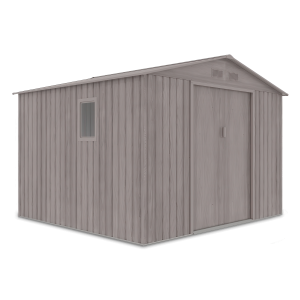 Domek narzędziowy HUDSON 277x255cm Light Wood - na białym tle