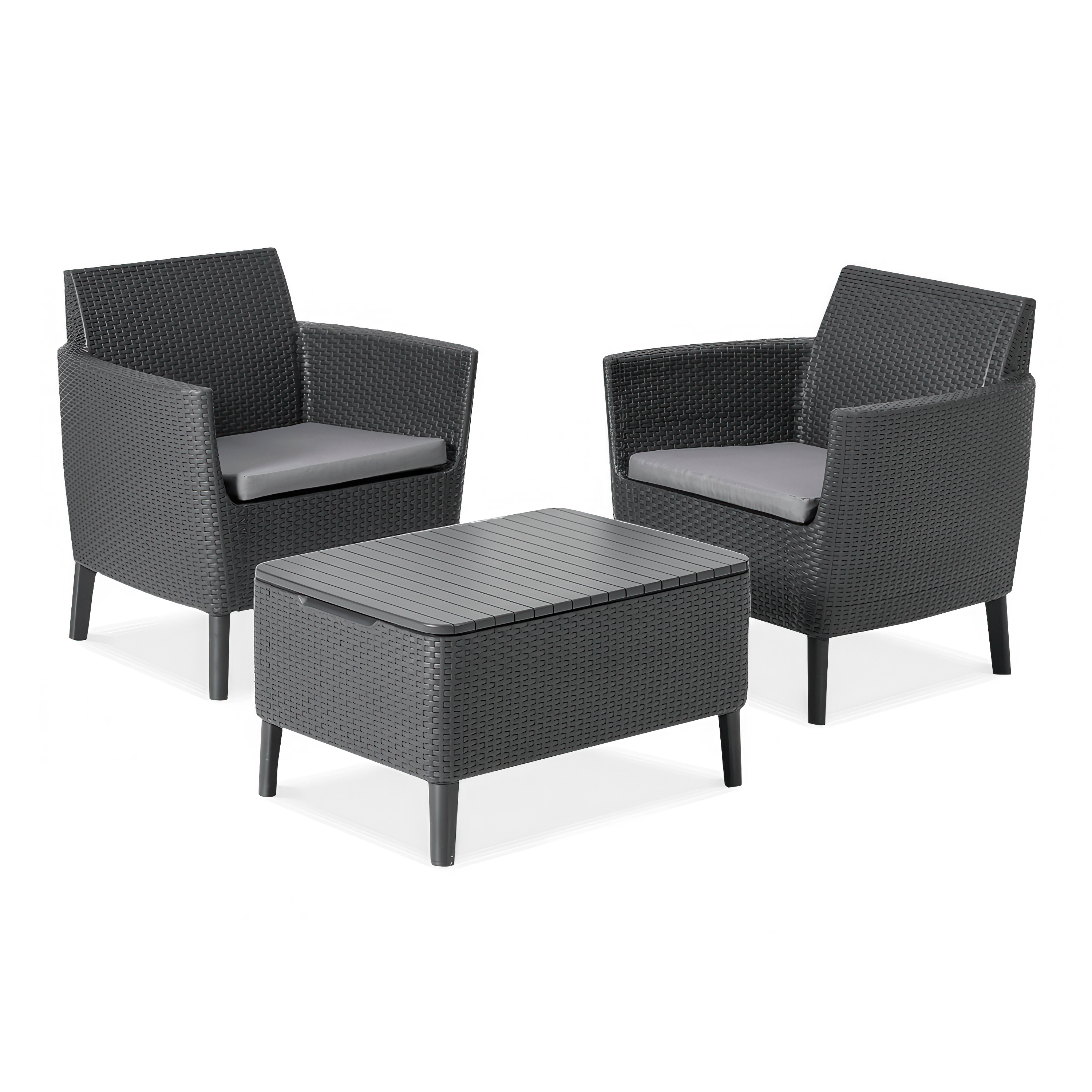 Zestaw balkonowy ogrodowy SALEMO BALCONY Graphite