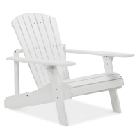 Fotel ogrodowy drewniany NARWIK White