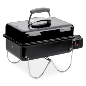 Grill gazowy Weber Go-Anywhere – przenośny grill prostokątny z pokrywą i uchwytem